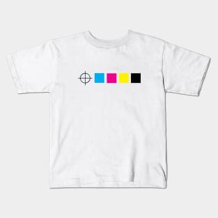 CMYK Calibration Marks Kids T-Shirt